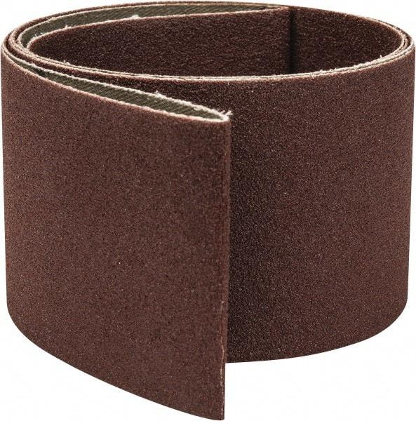 Tru-Maxx - 2-1/2" Wide x 60" OAL, 120 Grit, Aluminum Oxide Abrasive Belt - Aluminum Oxide, Fine, Coated - Benchmark Tooling