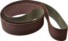 Tru-Maxx - 3" Wide x 132" OAL, 120 Grit, Aluminum Oxide Abrasive Belt - Aluminum Oxide, Fine, Coated - Benchmark Tooling