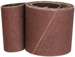 Tru-Maxx - 4" Wide x 132" OAL, 60 Grit, Aluminum Oxide Abrasive Belt - Aluminum Oxide, Medium, Coated - Benchmark Tooling