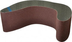 Tru-Maxx - 6" Wide x 54" OAL, 60 Grit, Aluminum Oxide Abrasive Belt - Aluminum Oxide, Medium, Coated - Benchmark Tooling