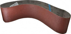 Tru-Maxx - 6" Wide x 60" OAL, 40 Grit, Aluminum Oxide Abrasive Belt - Aluminum Oxide, Coarse, Coated - Benchmark Tooling