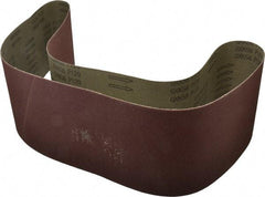 Tru-Maxx - 6" Wide x 60" OAL, 120 Grit, Aluminum Oxide Abrasive Belt - Aluminum Oxide, Fine, Coated - Benchmark Tooling