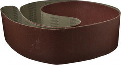 Tru-Maxx - 6" Wide x 132" OAL, 80 Grit, Aluminum Oxide Abrasive Belt - Aluminum Oxide, Medium, Coated - Benchmark Tooling