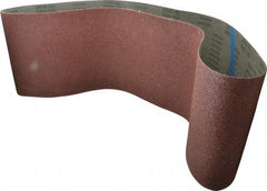 Tru-Maxx - 10" Wide x 70-1/2" OAL, 40 Grit, Aluminum Oxide Abrasive Belt - Aluminum Oxide, Coarse, Coated - Benchmark Tooling