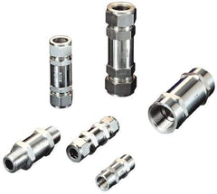 Ham-Let - 1/2" Stainless Steel Check Valve - Inline, MNPT x MNPT, 3,000 WOG - Benchmark Tooling