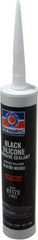 Permatex - 11 oz Cartridge Black RTV Silicone Gasket Sealant - -75 to 450°F Operating Temp, 24 hr Full Cure Time - Benchmark Tooling