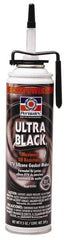 Permatex - 9-1/2 oz Oil Resistant Gasket Maker - -65 to 550°F, Black, Comes in PowerBead Aerosol Can - Benchmark Tooling