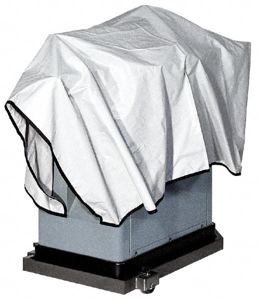 HTC - 56" Long x 36" Wide Tarp & Dust Cover - Gray - Benchmark Tooling