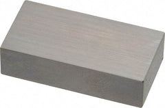 Mitutoyo - 0.7" Rectangular Steel Gage Block - Accuracy Grade 0, Includes Certificate of Inspection - Benchmark Tooling