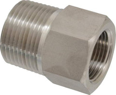 Ham-Let - 1 x 3/4" Grade 316 Stainless Steel Pipe Hex Bushing - MNPT x FNPT End Connections, 4,300 psi - Benchmark Tooling