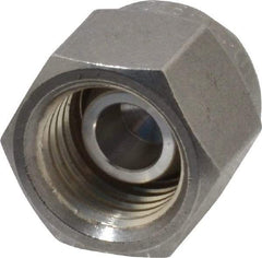 Ham-Let - 1/4" OD, Grade 316Stainless Steel Plug - Comp Ends - Benchmark Tooling
