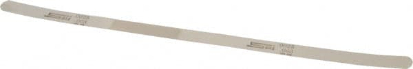 SPI - 0.0025 Inch Thick x 1/2 Inch Wide x 12 Inch Leaf Length, Parallel Feeler Gage - High Carbon Steel - Benchmark Tooling