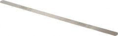 SPI - 0.022 Inch Thick x 1/2 Inch Wide x 12 Inch Leaf Length, Parallel Feeler Gage - High Carbon Steel - Benchmark Tooling