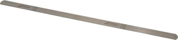 SPI - 0.006 Inch Thick x 1/2 Inch Wide x 12 Inch Leaf Length, Parallel Feeler Gage - High Carbon Steel - Benchmark Tooling