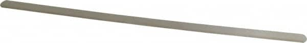 SPI - 0.1mm Thick x 1/2 Inch Wide x 12 Inch Leaf Length, Parallel Feeler Gage - High Carbon Steel - Benchmark Tooling