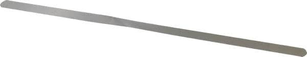 SPI - 0.03mm Thick x 1/2 Inch Wide x 12 Inch Leaf Length, Parallel Feeler Gage - Tempered Steel - Benchmark Tooling