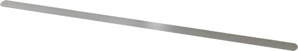 SPI - 0.05mm Thick x 1/2 Inch Wide x 12 Inch Leaf Length, Parallel Feeler Gage - High Carbon Steel - Benchmark Tooling