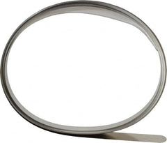 SPI - 0.0015 Inch Thick x 25 Ft. Long x 1/2 Inch Wide, Feeler Stock Roll - High Carbon Steel - Benchmark Tooling
