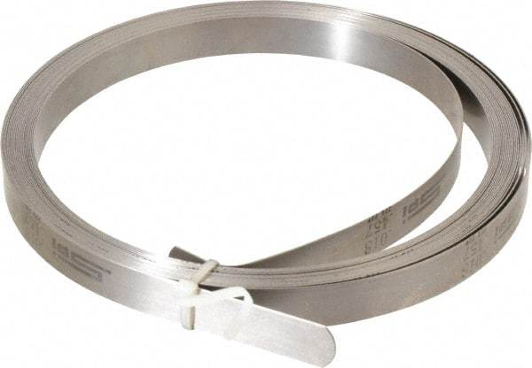 SPI - 0.018 Inch Thick x 25 Ft. Long x 1/2 Inch Wide, Feeler Stock Roll - High Carbon Steel - Benchmark Tooling