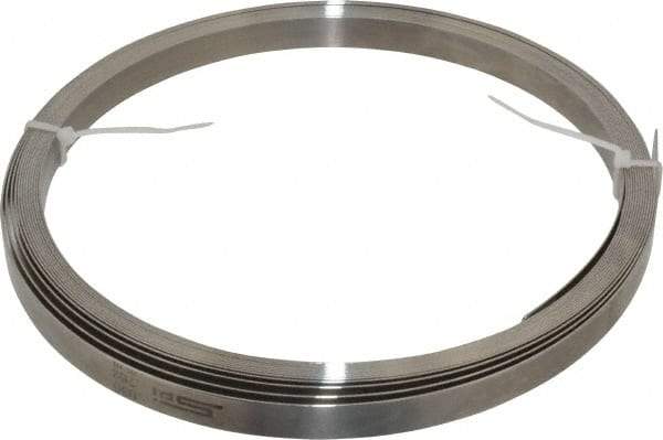 SPI - 0.03 Inch Thick x 25 Ft. Long x 1/2 Inch Wide, Feeler Stock Roll - High Carbon Steel - Benchmark Tooling