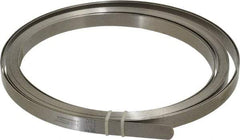 SPI - 0.031 Inch Thick x 25 Ft. Long x 1/2 Inch Wide, Feeler Stock Roll - High Carbon Steel - Benchmark Tooling