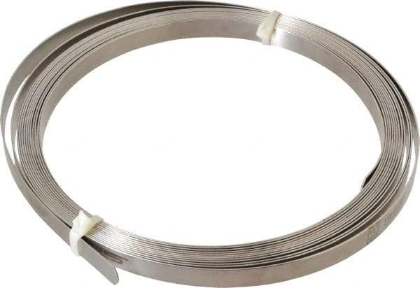 SPI - 0.04 Inch Thick x 25 Ft. Long x 1/2 Inch Wide, Feeler Stock Roll - High Carbon Steel - Benchmark Tooling