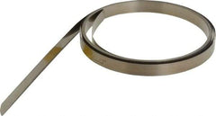 SPI - 0.006 Inch Thick x 25 Ft. Long x 1/2 Inch Wide, Feeler Stock Roll - High Carbon Steel - Benchmark Tooling