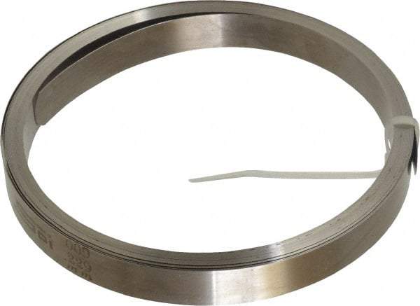 SPI - 0.009 Inch Thick x 25 Ft. Long x 1/2 Inch Wide, Feeler Stock Roll - High Carbon Steel - Benchmark Tooling