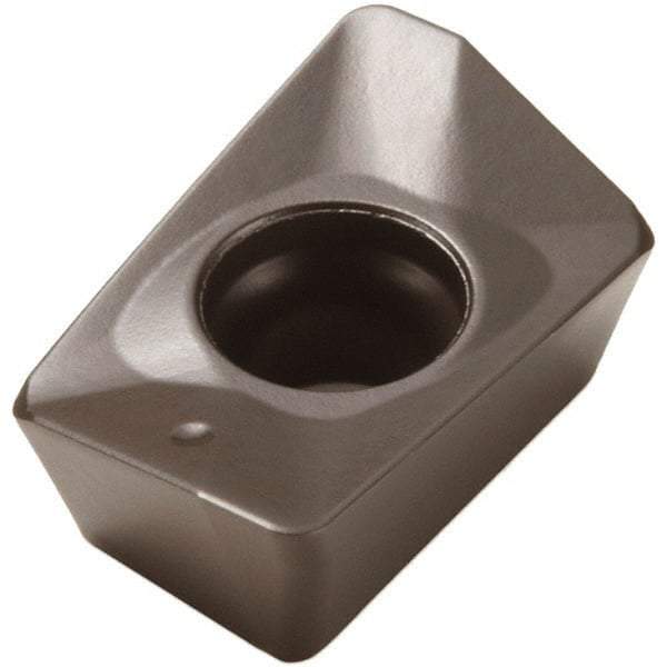 Seco - XOMX120408 M12 Grade MP2500 Carbide Milling Insert - TiCN/Al2O3 Finish, 0.163" Thick, 0.031" Corner Radius - Benchmark Tooling