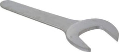 Proto - 52mm Standard Service Open End Wrench - 8-1/2" OAL, Single End, Satin Finish, 30° Head Angle - Benchmark Tooling