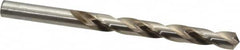 Hertel - 3/8" 118° High Speed Steel Jobber Drill - Bright Finish, Right Hand Cut, Spiral Flute, Straight Shank, 5" OAL, Standard Point - Benchmark Tooling