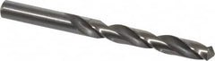 Hertel - 37/64" 118° High Speed Steel Jobber Drill - Bright Finish, Right Hand Cut, Spiral Flute, Straight Shank, 6-5/8" OAL, Standard Point - Benchmark Tooling