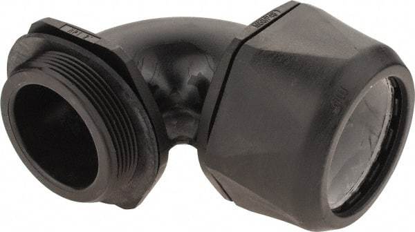 Murrplastik - 2" Trade, Nylon Compression Angled Liquidtight Conduit Connector - Noninsulated - Benchmark Tooling