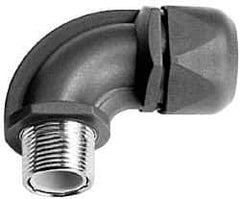 Murrplastik - 3/8" Trade, Nylon Compression Angled Liquidtight Conduit Connector - Noninsulated - Benchmark Tooling