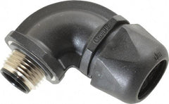 Murrplastik - 1/2" Trade, Nylon Compression Angled Liquidtight Conduit Connector - Noninsulated - Benchmark Tooling