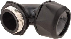 Murrplastik - 2" Trade, Nylon Compression Angled Liquidtight Conduit Connector - Noninsulated - Benchmark Tooling