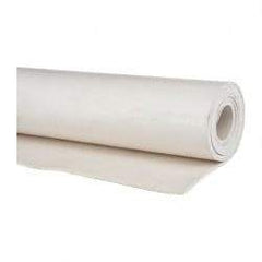 Made in USA - 36" Wide, 1/16" Thick, Buna-N Rubber Foam Sheet - 50 to 60 Durometer, White, -20 to 180°F, 1,000 to 1,200 psi Tensile Strength, Cut-to-Length - Benchmark Tooling