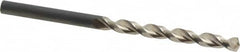 Guhring - #10 130° High Speed Steel Jobber Drill - Bright Finish, Right Hand Cut, Parabolic Flute, Straight Shank, 3-3/8" OAL, Standard Point - Benchmark Tooling