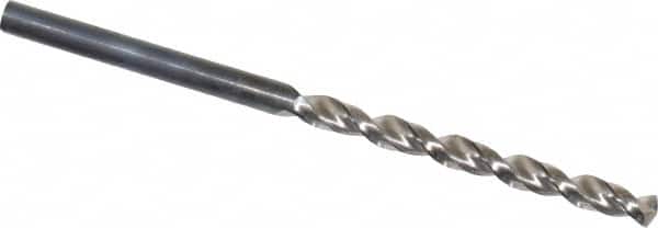 Guhring - #29 130° High Speed Steel Jobber Drill - Bright Finish, Right Hand Cut, Parabolic Flute, Straight Shank, 2-3/4" OAL, Standard Point - Benchmark Tooling