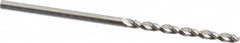 Guhring - #48 130° High Speed Steel Jobber Drill - Bright Finish, Right Hand Cut, Parabolic Flute, Straight Shank, 1-15/16" OAL, Standard Point - Benchmark Tooling