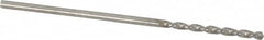 Guhring - #56 130° High Speed Steel Jobber Drill - Bright Finish, Right Hand Cut, Parabolic Flute, Straight Shank, 1-7/16" OAL, Standard Point - Benchmark Tooling