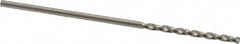 Guhring - #58 130° High Speed Steel Jobber Drill - Bright Finish, Right Hand Cut, Parabolic Flute, Straight Shank, 1-7/16" OAL, Standard Point - Benchmark Tooling