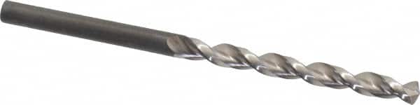 Guhring - 11/64" 130° High Speed Steel Jobber Drill - Bright Finish, Right Hand Cut, Parabolic Flute, Straight Shank, 3-5/32" OAL, Standard Point - Benchmark Tooling