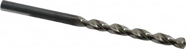 Guhring - 3/16" 130° High Speed Steel Jobber Drill - Bright Finish, Right Hand Cut, Parabolic Flute, Straight Shank, 3-3/8" OAL, Standard Point - Benchmark Tooling