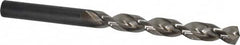 Guhring - 25/64" 130° High Speed Steel Jobber Drill - Bright Finish, Right Hand Cut, Parabolic Flute, Straight Shank, 5-1/4" OAL, Standard Point - Benchmark Tooling