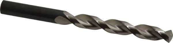 Guhring - 17/32" 130° High Speed Steel Jobber Drill - Bright Finish, Right Hand Cut, Parabolic Flute, Straight Shank, 6-5/16" OAL, Standard Point - Benchmark Tooling