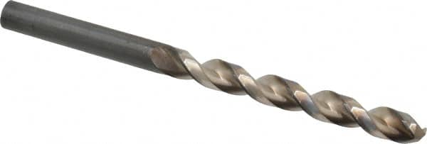 Jobber Length Drill Bit: 0.2902″ Dia, 130 °, High Speed Steel Bright/Uncoated, Right Hand Cut, Parabolic Flute, Straight-Cylindrical Shank, Series 549