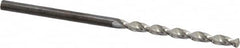 Guhring - 2.5mm 130° High Speed Steel Jobber Drill - Bright Finish, Right Hand Cut, Parabolic Flute, Straight Shank, 2-1/4" OAL, Standard Point - Benchmark Tooling