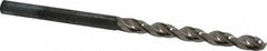 Guhring - 3.95mm 130° High Speed Steel Jobber Drill - Bright Finish, Right Hand Cut, Parabolic Flute, Straight Shank, 2-61/64" OAL, Standard Point - Benchmark Tooling