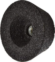 Norton - 5" Diam, 2" Overall Thickness, 16 Grit, Type 11 Tool & Cutter Grinding Wheel - Very Coarse Grade, Aluminum Oxide, Q Hardness, 7,260 RPM - Benchmark Tooling